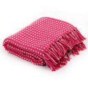 vidaXL Plaid visgraat 125x150 cm katoen grijs