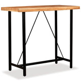 vidaXL Bar Table 60x60x107 cm Solid Acacia Wood