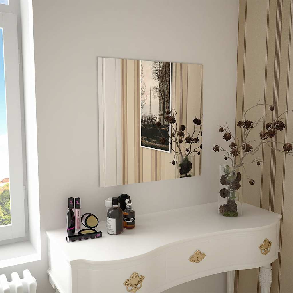 vidaXL Square Wall Mirror 40x40 cm Glass