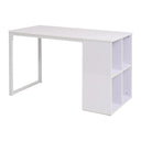 vidaXL Desk 120x60x75 cm oak and white
