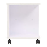 vidaXL Plankenkast verrijdbaar 50x35x42 cm eikenkleur