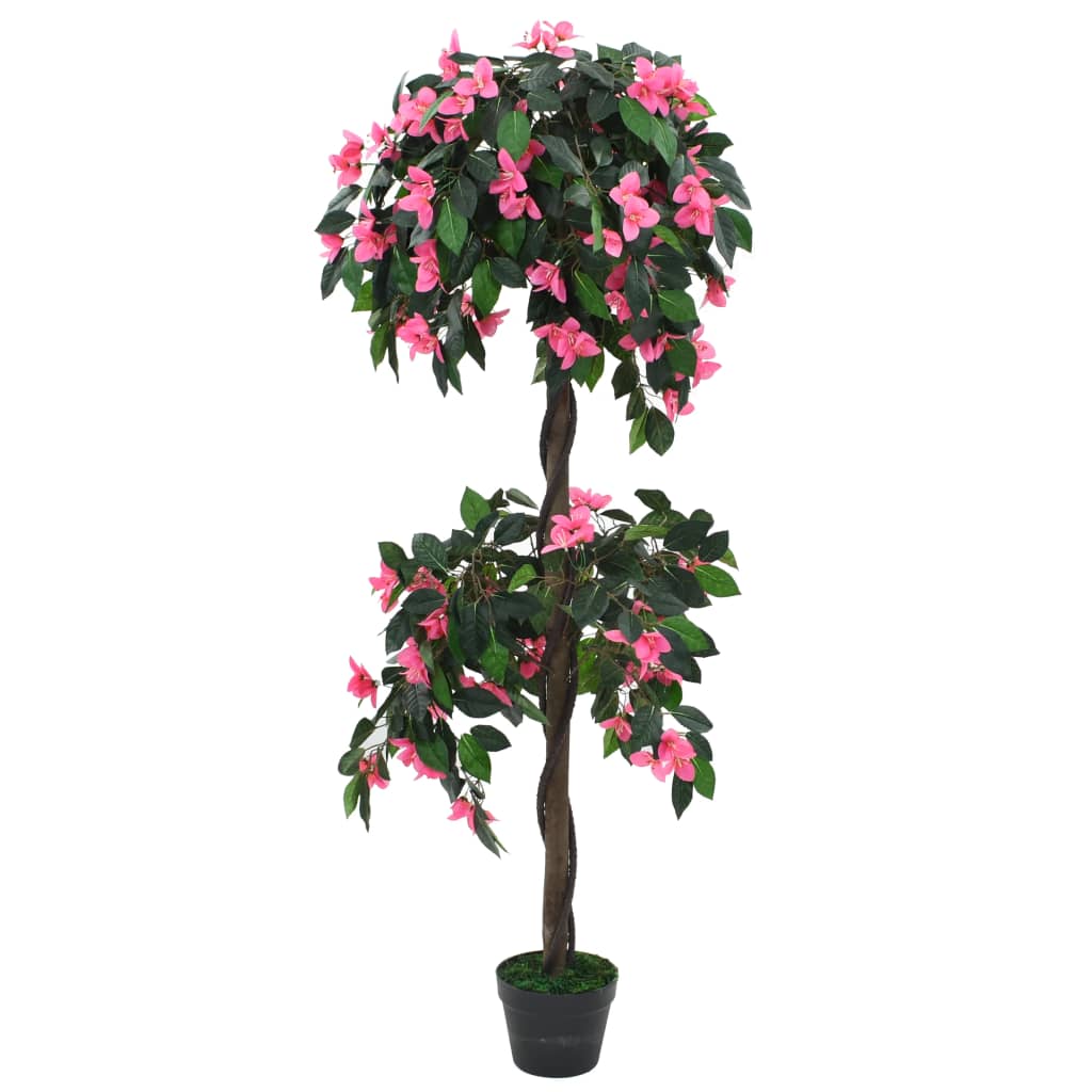 vidaXL Artificial Hydrangea Plant with Pot 60 cm Blue