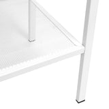 vidaXL Ladder boekenkast 4 schappen metaal zwart