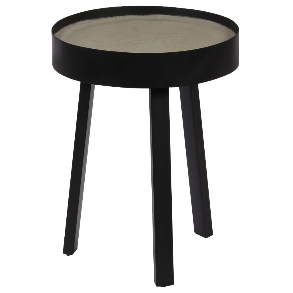 vidaXL Salontafel met betonnen tafelblad 40x55 cm