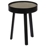 vidaXL Salontafel met betonnen tafelblad 40x55 cm
