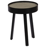 vidaXL Salontafel met betonnen tafelblad 40x55 cm