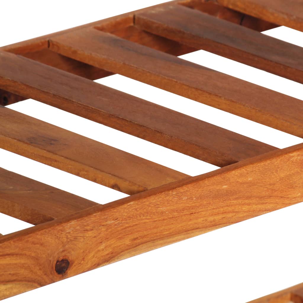 vidaXL Dressoir met 3 lades 110x30x80 cm massief hout