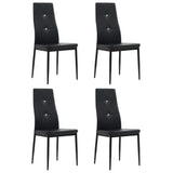 vidaXL Chaises de salle à manger 2 pcs similicuir gris