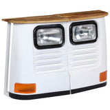 vidaXL Dressoir vrachtwagen massief mangohout wit