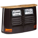 vidaXL Dressoir vrachtwagen massief mangohout wit