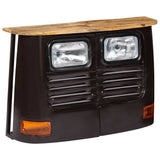 vidaXL Dressoir vrachtwagen massief mangohout wit