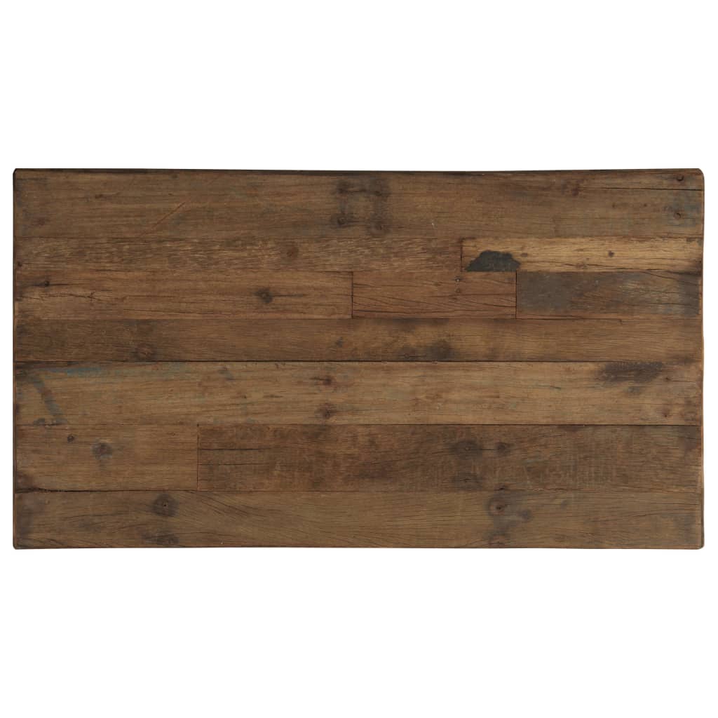 vidaXL Salontafel Opium 110x60x35 cm gerecycled hout en staal