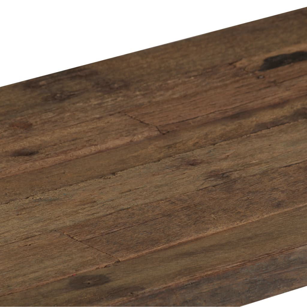 vidaXL Salontafel Opium 110x60x35 cm gerecycled hout en staal