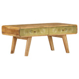 vidaXL Coffee table 90x50x40 cm solid mango wood