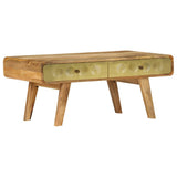 vidaXL Coffee table 90x50x40 cm solid mango wood