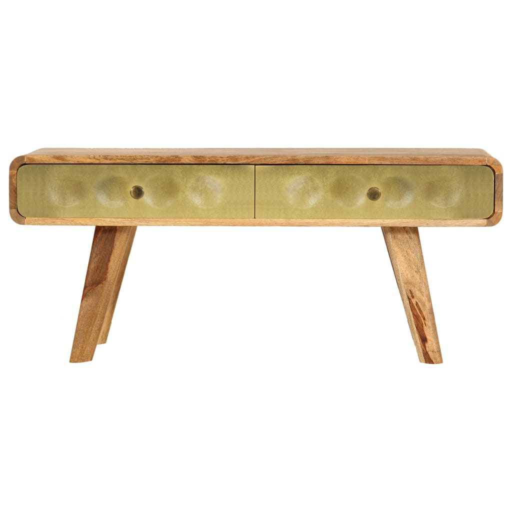 vidaXL Coffee table 90x50x40 cm solid mango wood