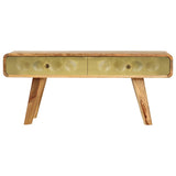 vidaXL Coffee table 90x50x40 cm solid mango wood