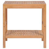 vidaXL Badkamer wastafelkast 74x45x75 cm massief teakhout