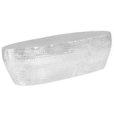 vidaXL coffee table 100x50x28 cm hammered aluminium silver