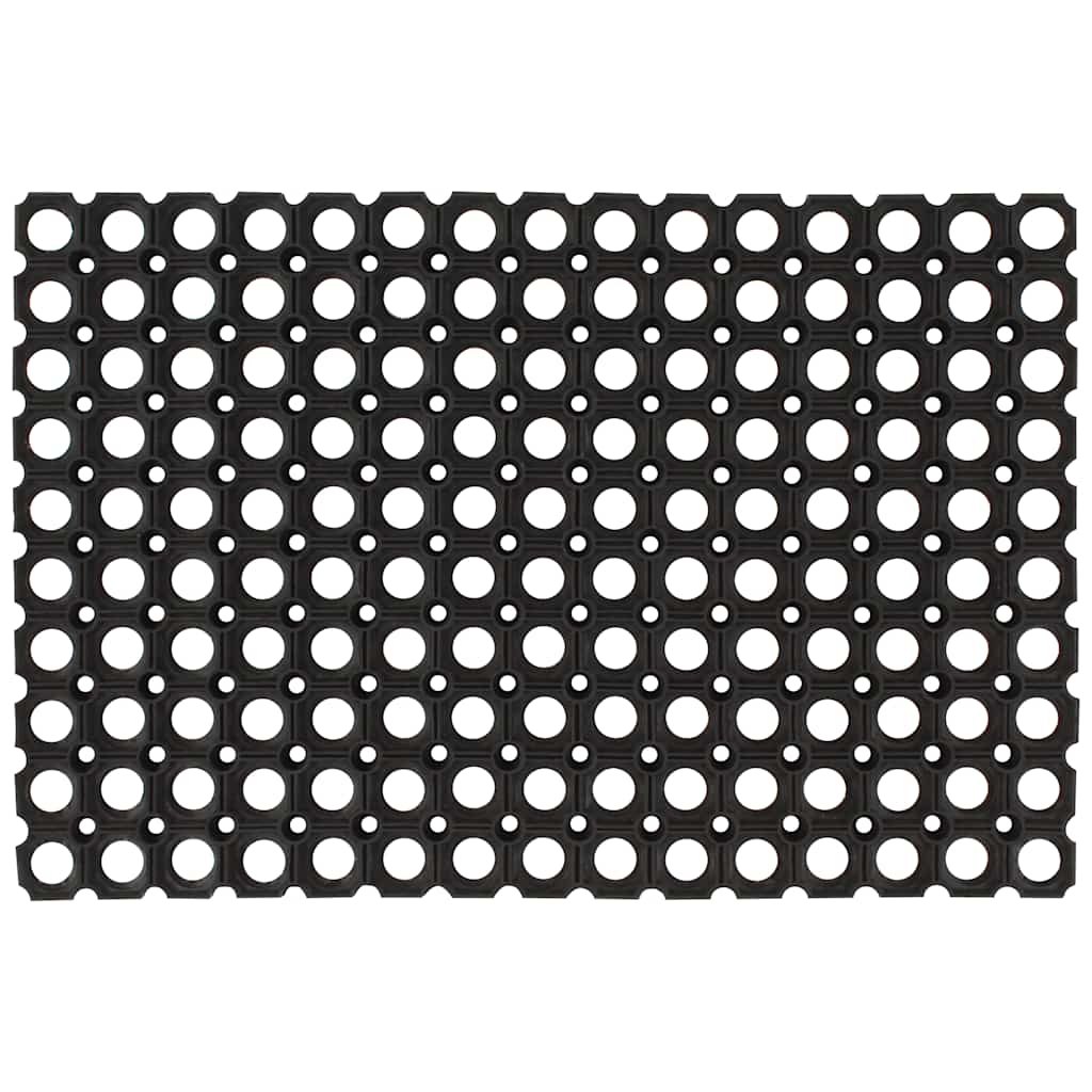 vidaXL Doormat rectangular 40x60 cm rubber
