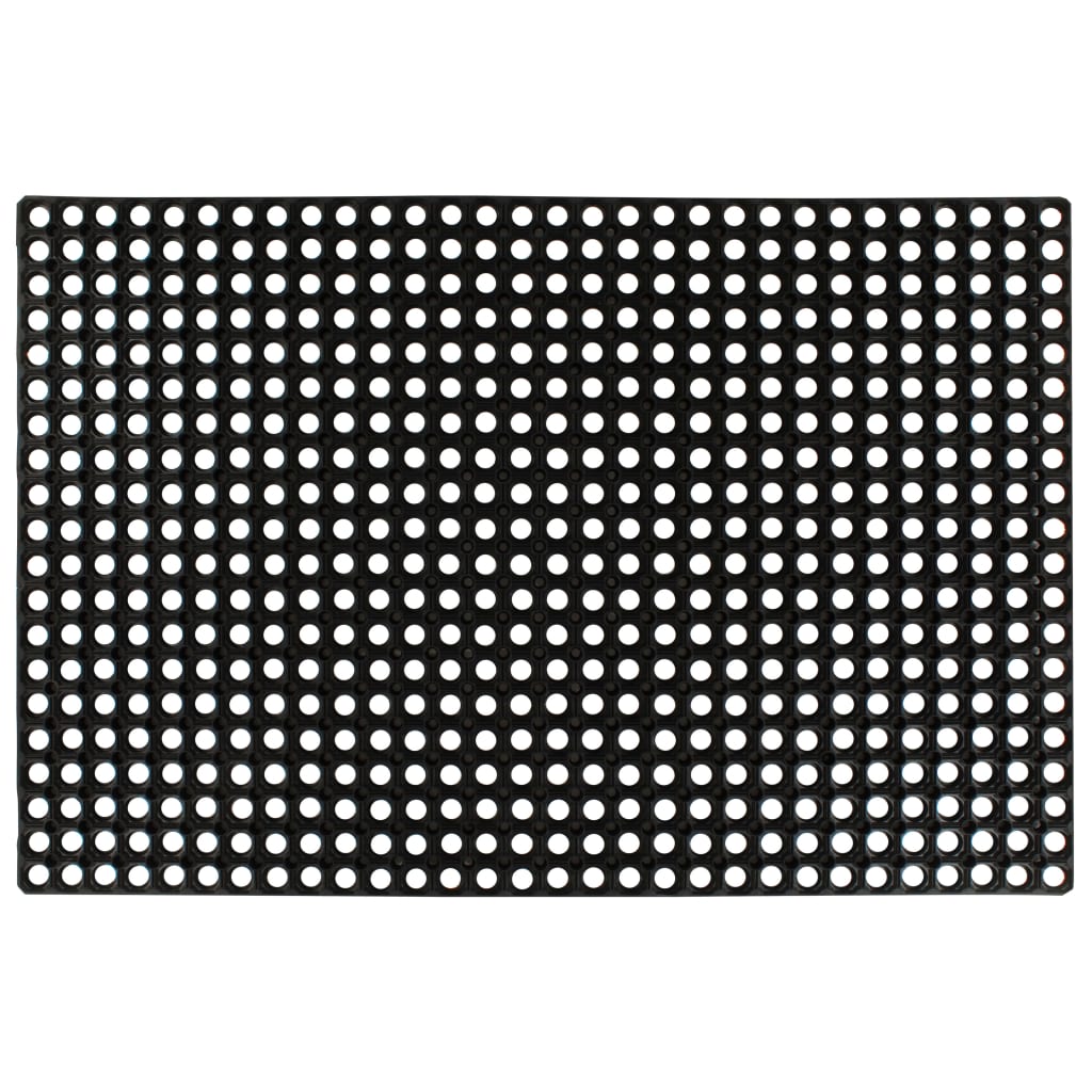 vidaXL Doormat rectangular 40x60 cm rubber