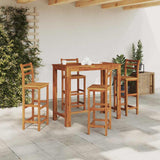 vidaXL Bar Table 120x60x105 cm Solid Acacia Wood