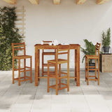 vidaXL Bar Table 120x60x105 cm Solid Acacia Wood