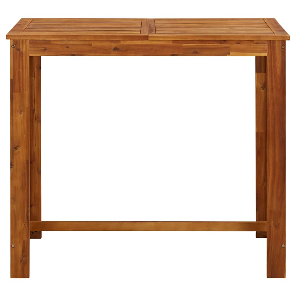 vidaXL Bar Table 120x60x105 cm Solid Acacia Wood