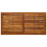vidaXL Bar Table 120x60x105 cm Solid Acacia Wood