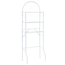 vidaXL Badkamerrek 60x33x174 cm zwart