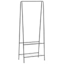 vidaXL Kledingrek 59x35x150 cm zwart