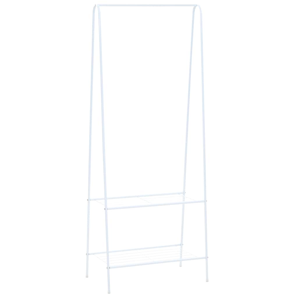 vidaXL Garment Rack 59x35x150 cm black