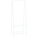 vidaXL Kledingrek 59x35x150 cm zwart