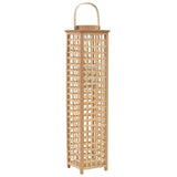 vidaXL Lantern Holder Hanging Bamboo Natural