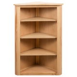 vidaXL Hoekkast 59x36x100 cm massief eikenhout
