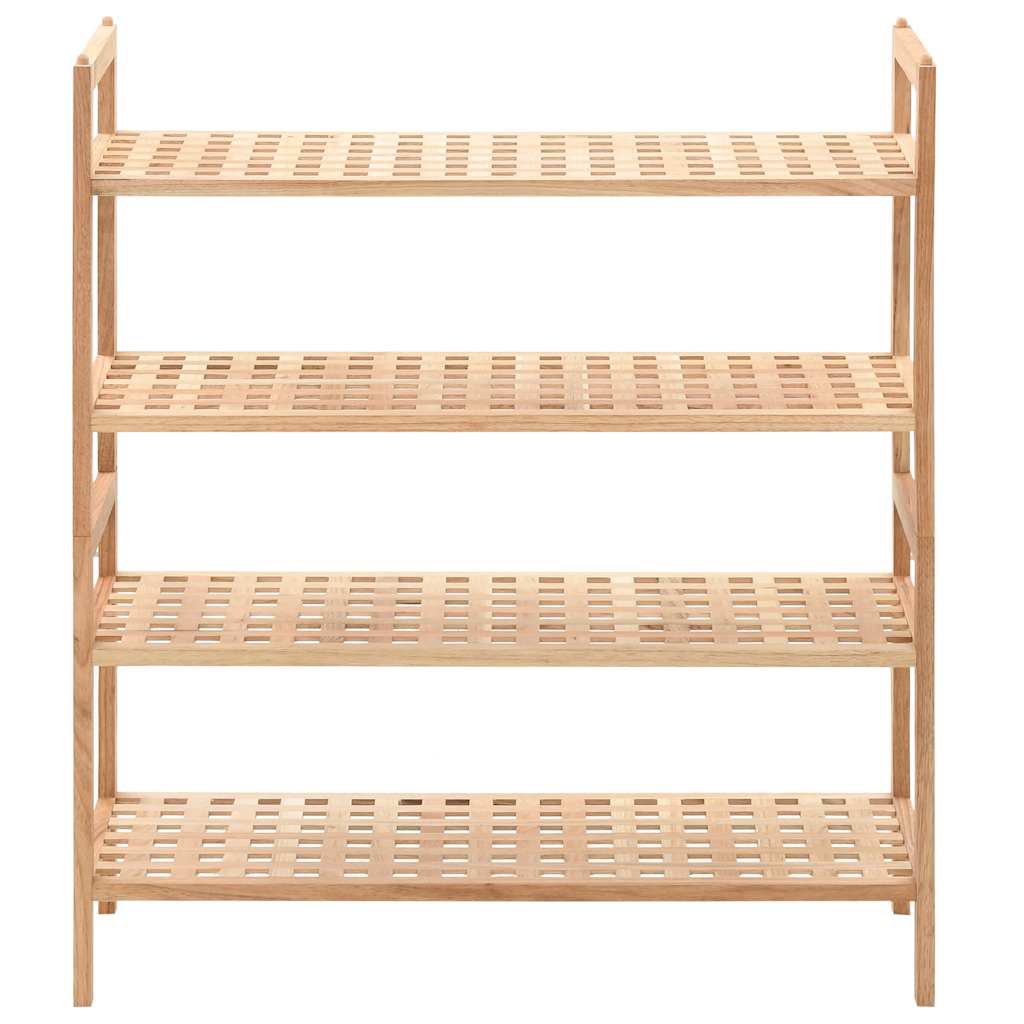 vidaXL Schoenenrek 69x26x40 cm massief walnotenhout