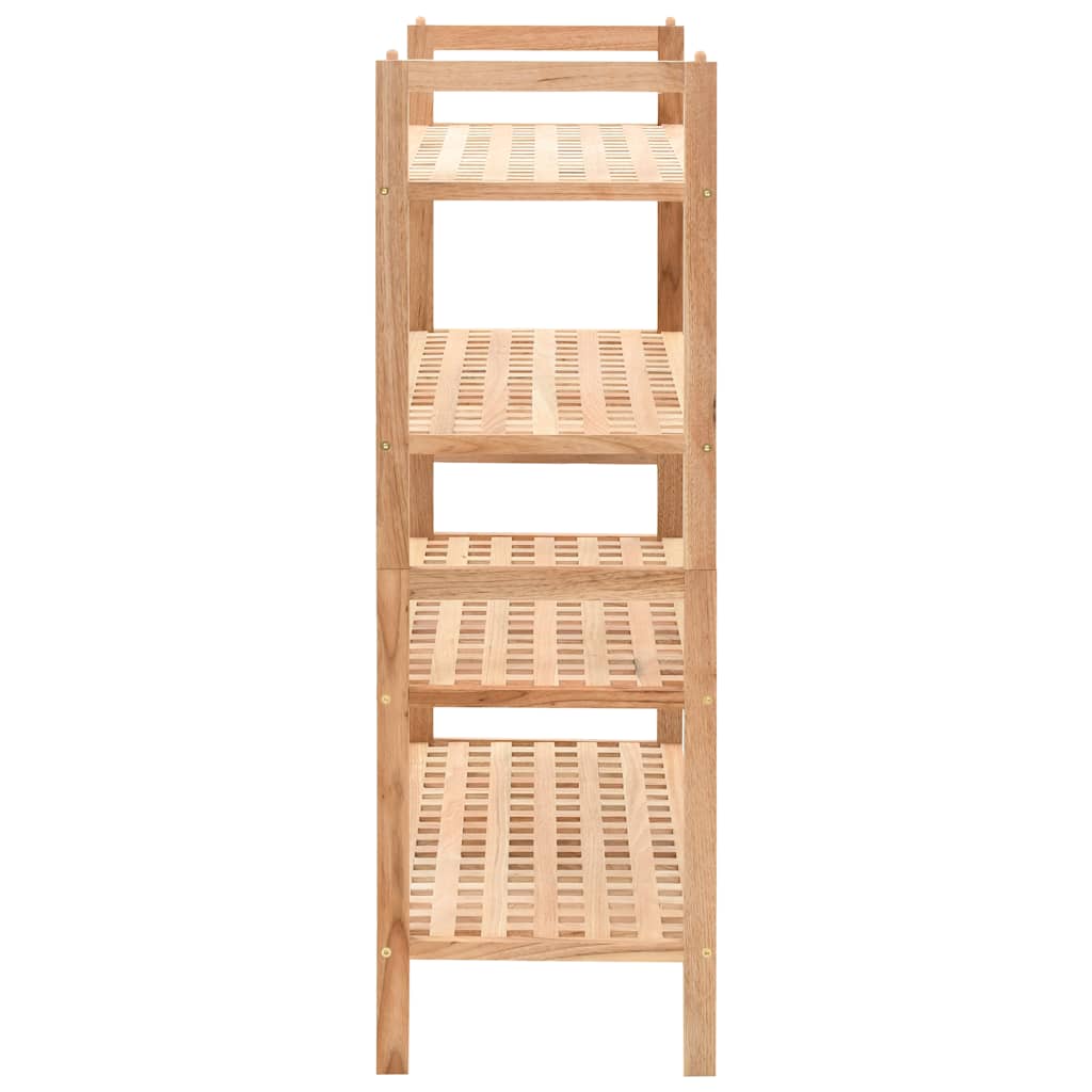 vidaXL Schoenenrek 69x26x40 cm massief walnotenhout