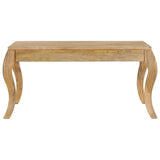 vidaXL Coffee table 80x80x40 cm solid mango wood