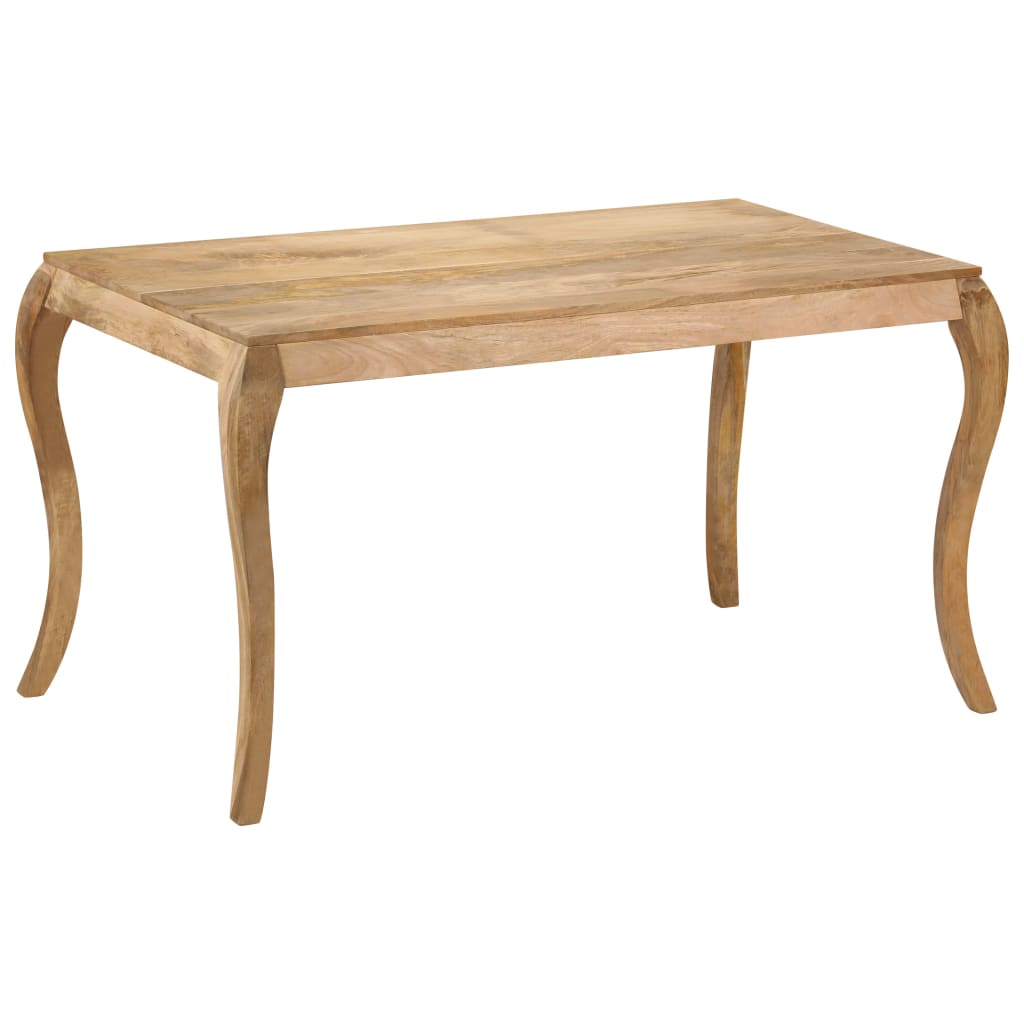 vidaXL Eettafel 118x60x76 cm massief mangohout