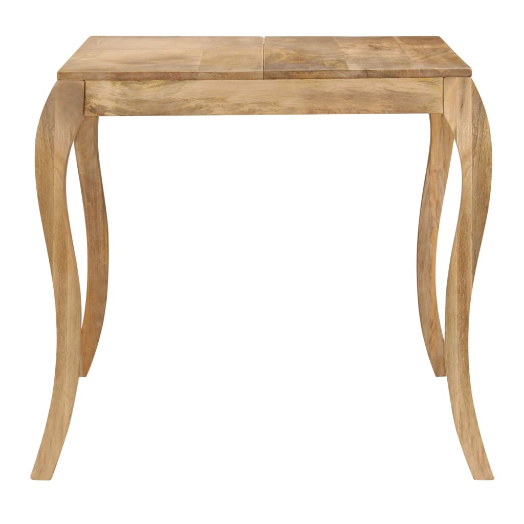 vidaXL Eettafel 118x60x76 cm massief mangohout
