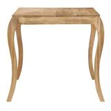 vidaXL Eettafel 118x60x76 cm massief mangohout