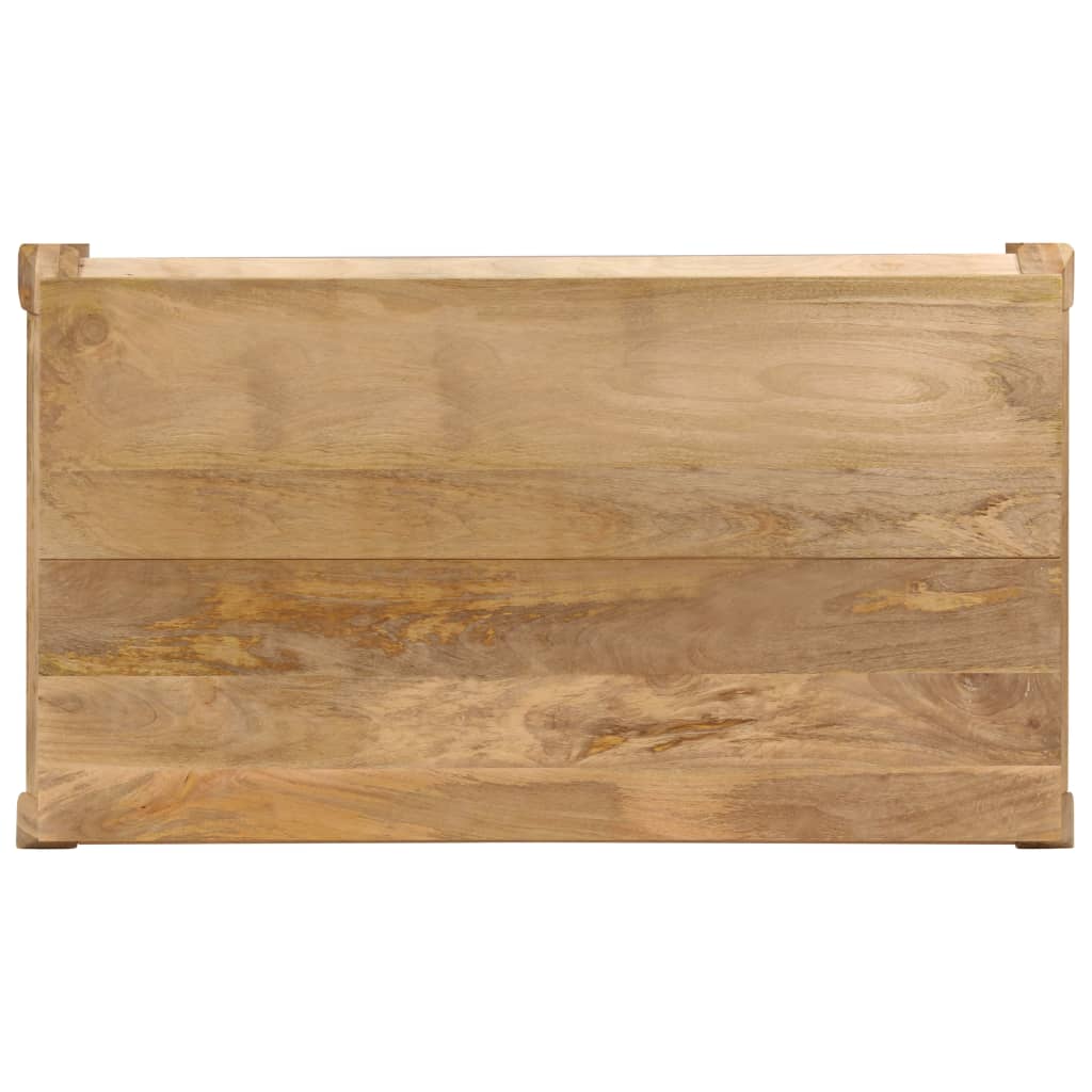 vidaXL Eettafel 118x60x76 cm massief mangohout