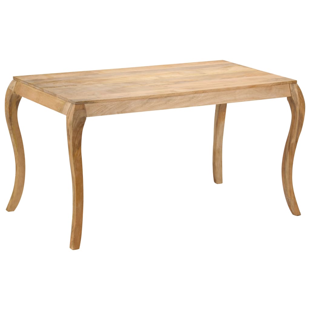 vidaXL Eettafel 118x60x76 cm massief mangohout