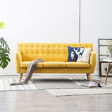 vidaXL Driezitsbank 172x70x82 cm stof donkergrijs