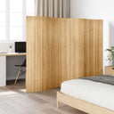 vidaXL Kamerscherm breedte 250 cm hoogte 165 cm bamboe natuurlijk