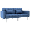 vidaXL Sofa Bed fabric cream