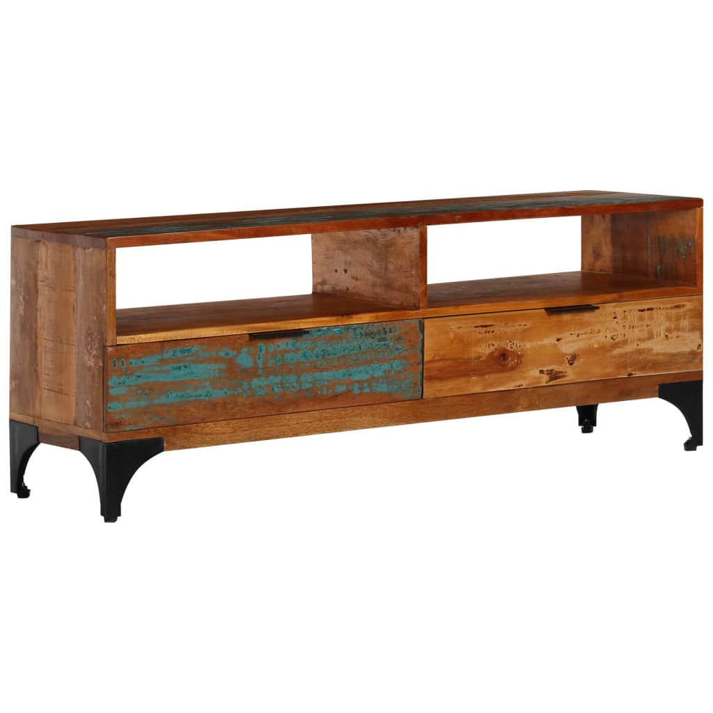 vidaXL TV Cabinet 120x35x45 cm Solid Mango Wood