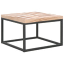 vidaXL Coffee table 50x50x33.5 cm solid wood