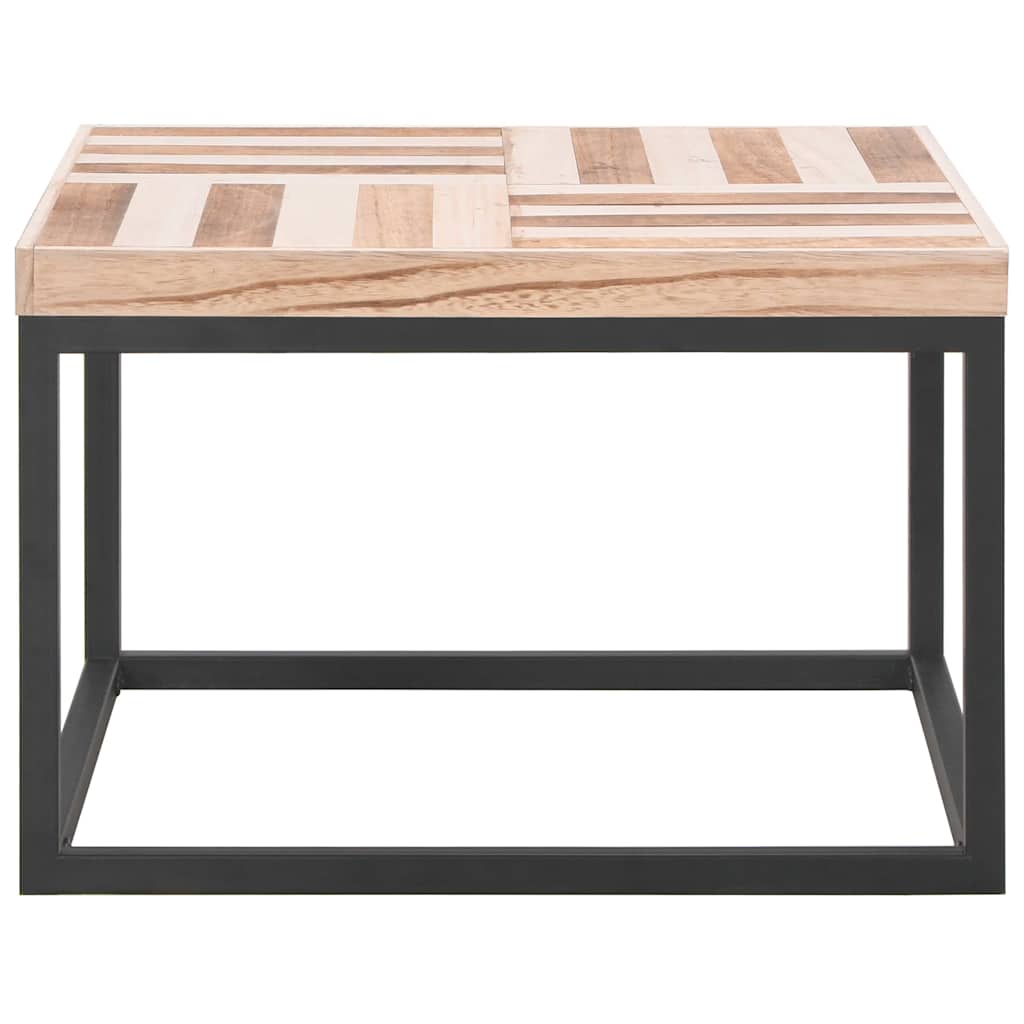 vidaXL Coffee table 50x50x33.5 cm solid wood