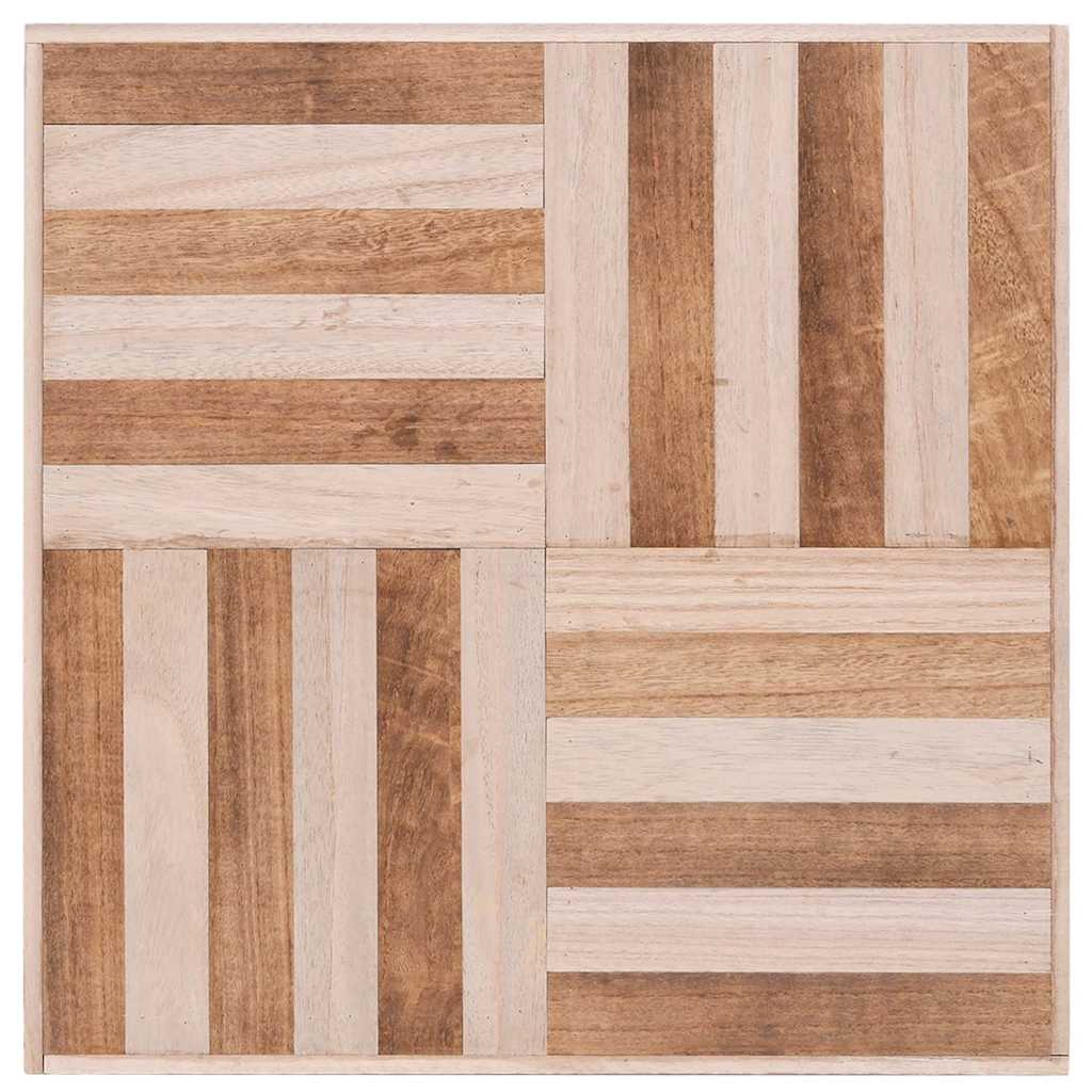 vidaXL Coffee table 50x50x33.5 cm solid wood